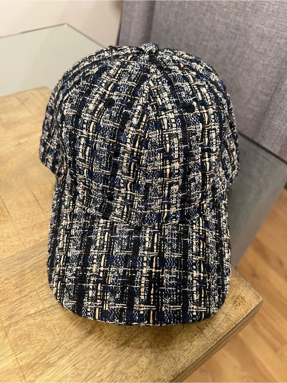 J.Crew Tweed Baseball Cap